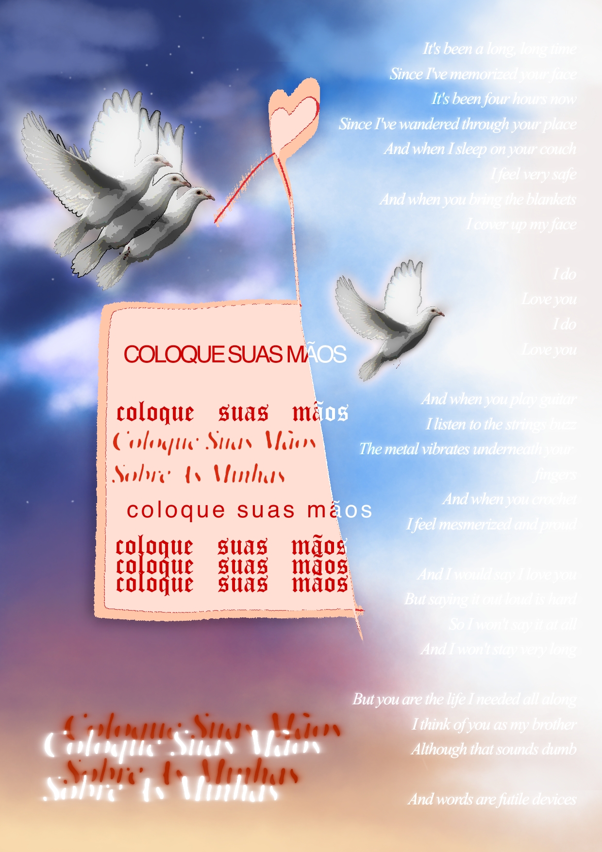 Obra de arte Coleção 1 - Coloque Suas Mãos Sobre as Minhas